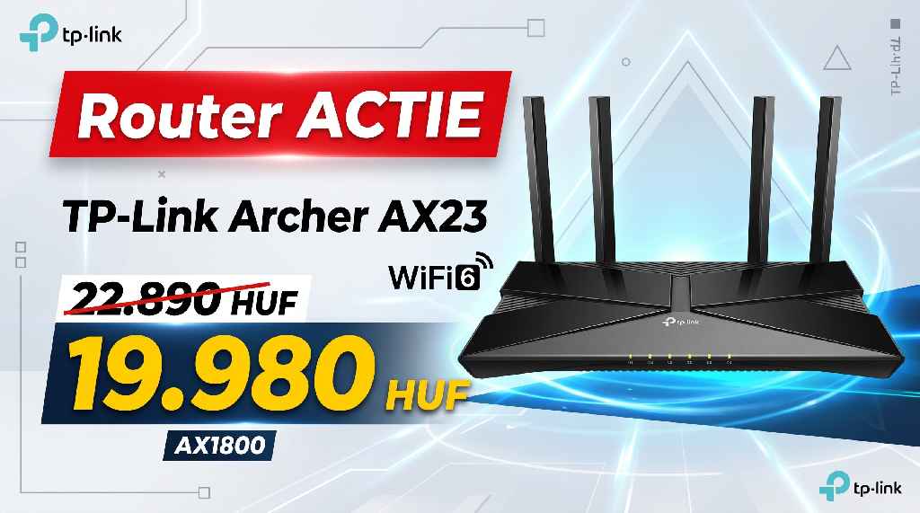 Kies voor een upgrade: Premium Wi-Fi 6 Router aanbieding!